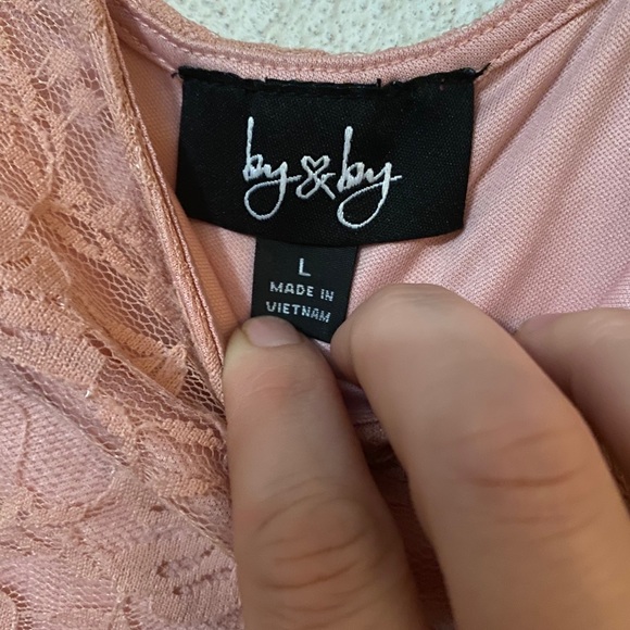 Pink mini dress - Picture 3 of 4